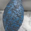 7" Blue Drop Ornament