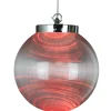 12" Borealis Ball Lighted LED - Red