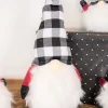 9” Buffalo Check Gnome