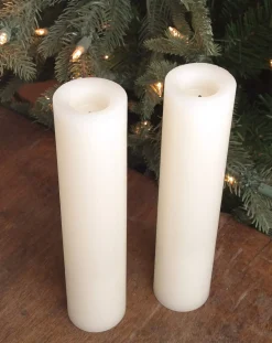 Candle Impressions Flameless Real Wax LED Candles - Set of 2