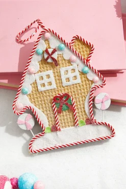 7.5" Candy House Ornament