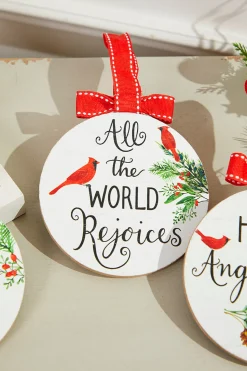 Cardinal Chorus Ornament - Assortment of 5