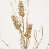 36.5" Champagne with Glitter Grass Spray