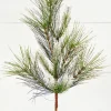 24" Christmas Flocked Pine Spray