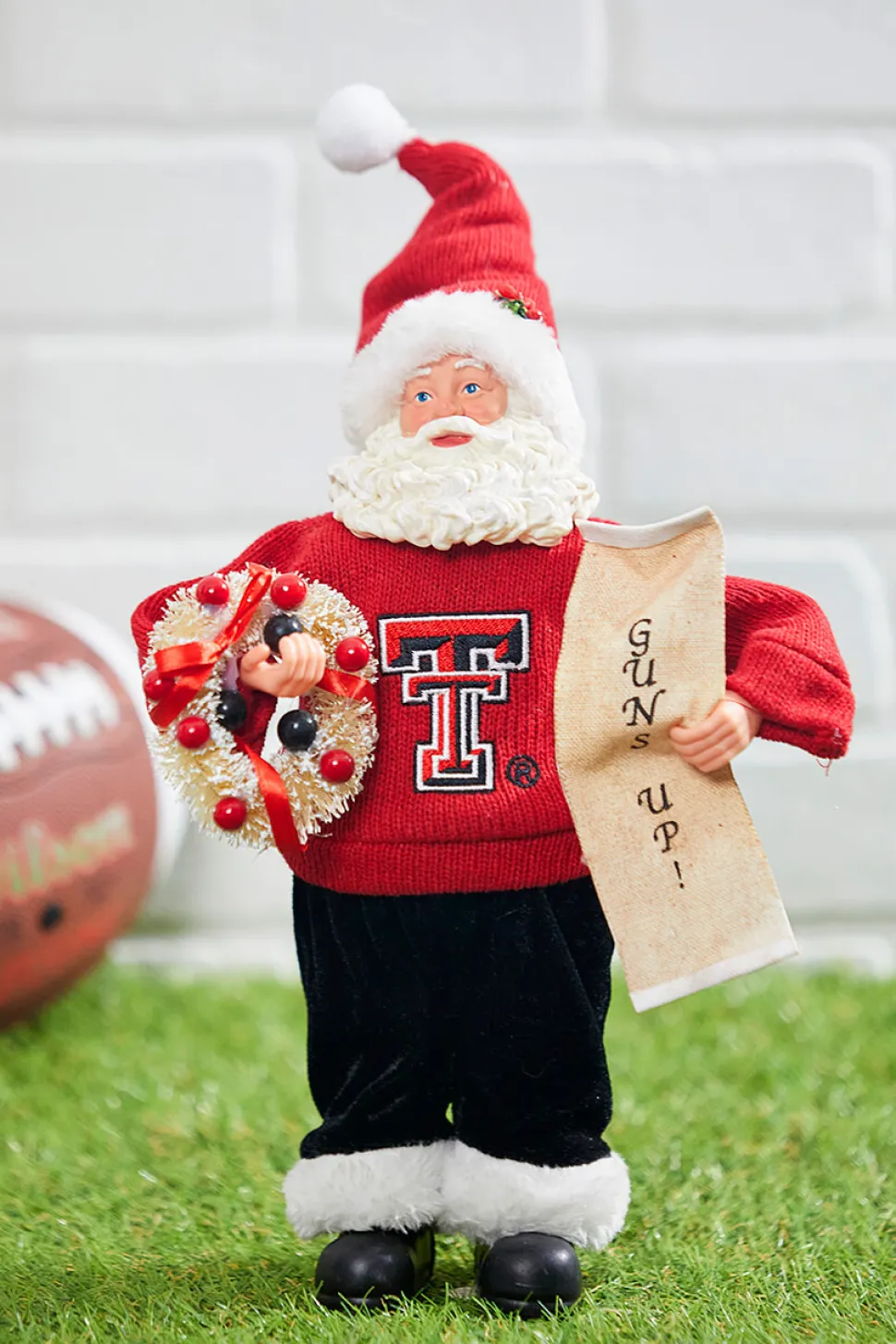 12" Collegiate Team Santa, Texas Tech