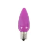 C9 Platinum Elite LED SMD Bulb (25 bulbs/bag) - Frosted, Pink