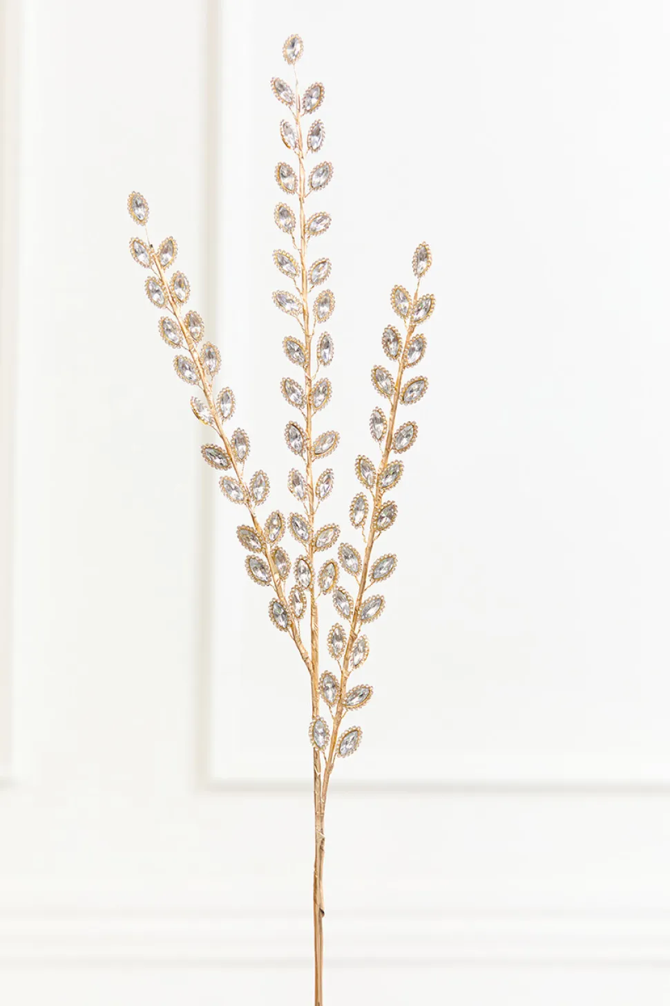 30" Crystal & Gold Jewel Spray