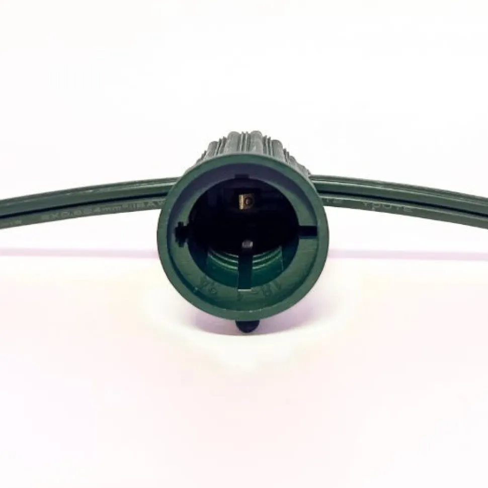 C9 Socket Cord - 50' 12" Spacing