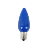 C9 Wonderful LED SMD Bulb (25 bulbs/bag) - Frosted, Blue