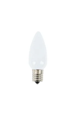 C9 Wonderful LED SMD Bulb (25 bulbs/bag) - Frosted, Pure White