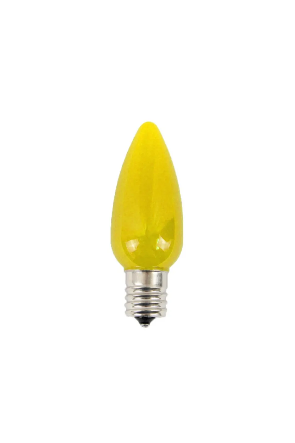 C9 Wonderful LED SMD Bulb (25 bulbs/bag) - Frosted, Yellow