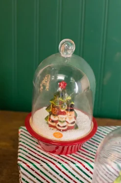 9” Dol Light Up / Music Snow Cloche