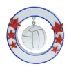 3D Volleyball Personalizable Ornament