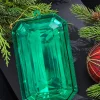 8" Emerald Jewel Ornament