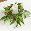 6.5" Eucalyptus & Berry Ring