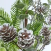 32” Eucalyptus Cone Cedar Spray