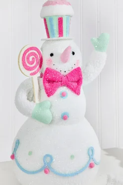 16.5" Fabric So Sweet Snowman