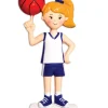 Girl Basketball Player Personalizable Ornament