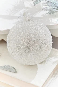 5” Glass Crystal Bead Ornament