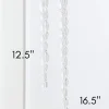 16.5" Glass Icicle Ornament