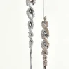 10" Glass Icicle Ornament