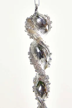 10" Glass Icicle Ornament
