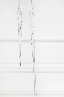Glass Icicle Ornament
