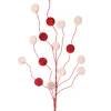 31” Glitter Candy Disk Peppermint Spray