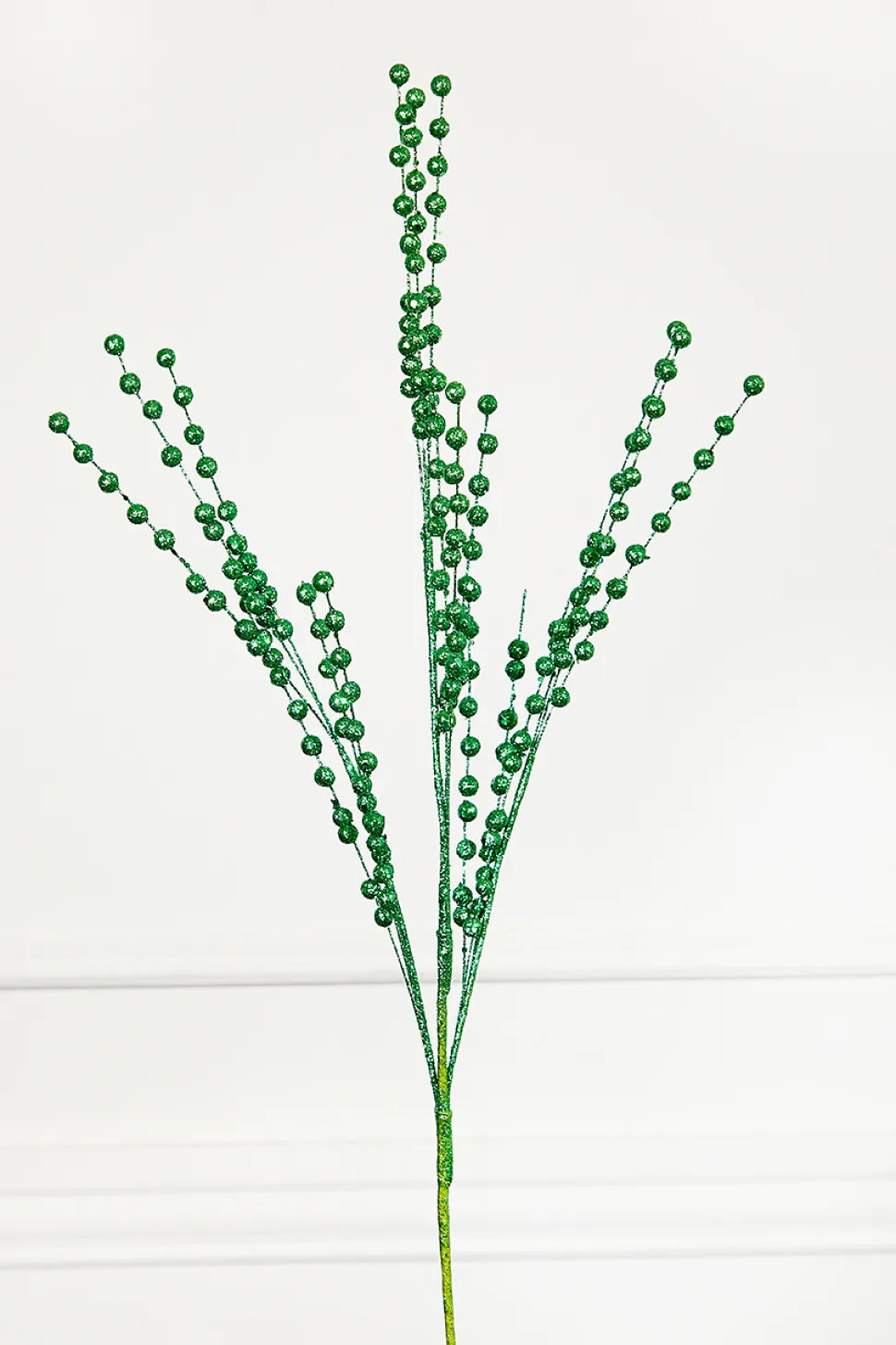 33" Glitter Mica Glitter Ball Spray - Green
