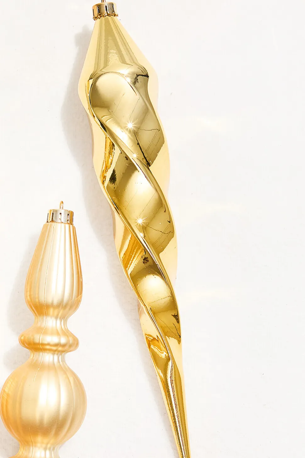 12" Gold Finial Boxed - Set of 4