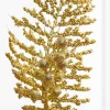 36" Gold Glitter Pine Berry Spray