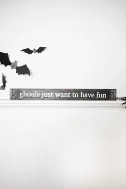 23.5” Halloween Block Decor