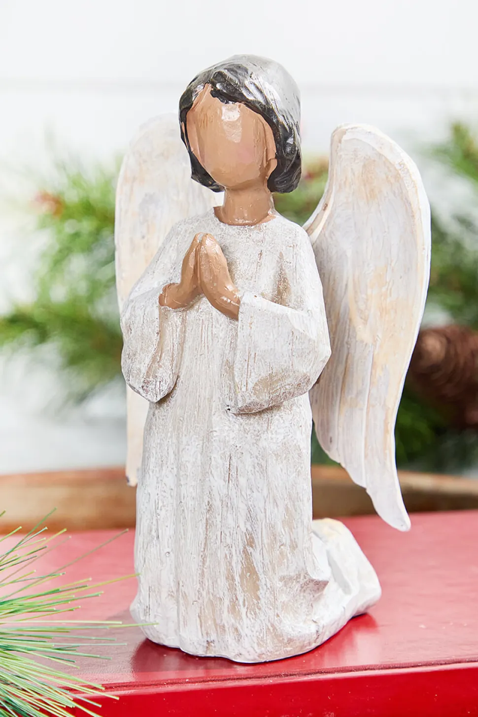 6.75"H, 9"H Resin Angel
