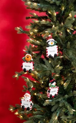 Holiday Character Name Christmas Ornaments