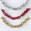 5’ Holiday Silver Jingle Bells Garland