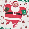 12.5"H x 6"L "Santa Saw Your Profile" Sign