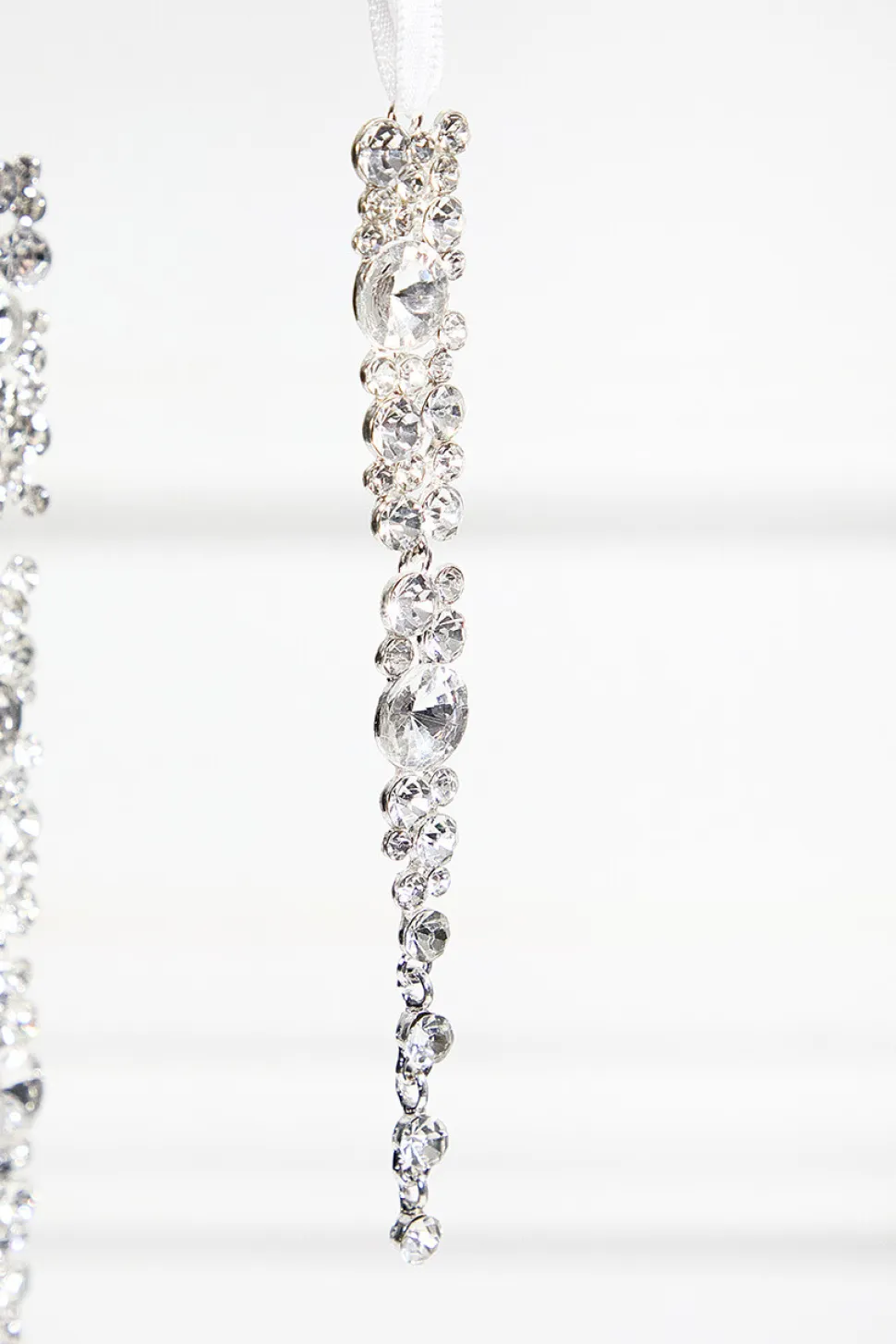 Jewel Icicle Ornaments - Set of 2