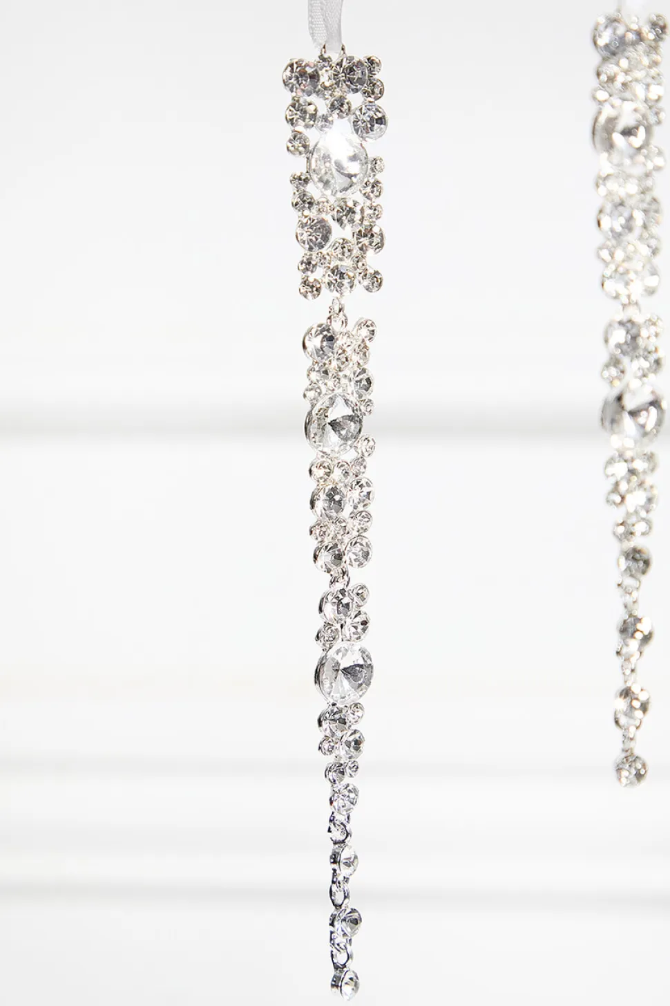 Jewel Icicle Ornaments - Set of 2