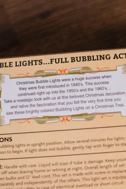 Kurt S. Adler Classic 7 Bubble Light Set