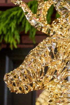 8.9' LED Standing Reindeer - 5200L