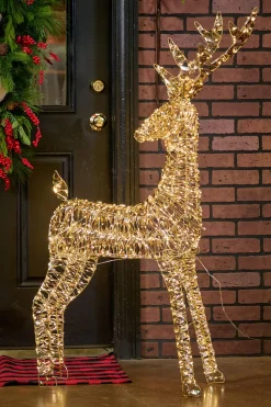4.3' LED Standing Reindeer - 960L