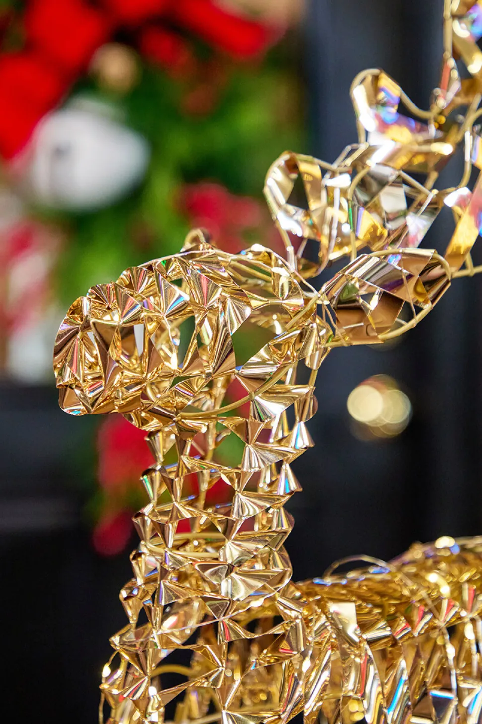 2.2' LED Standing Reindeer - 100L Battery Operated