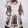 Lighted Winter Woods Santa