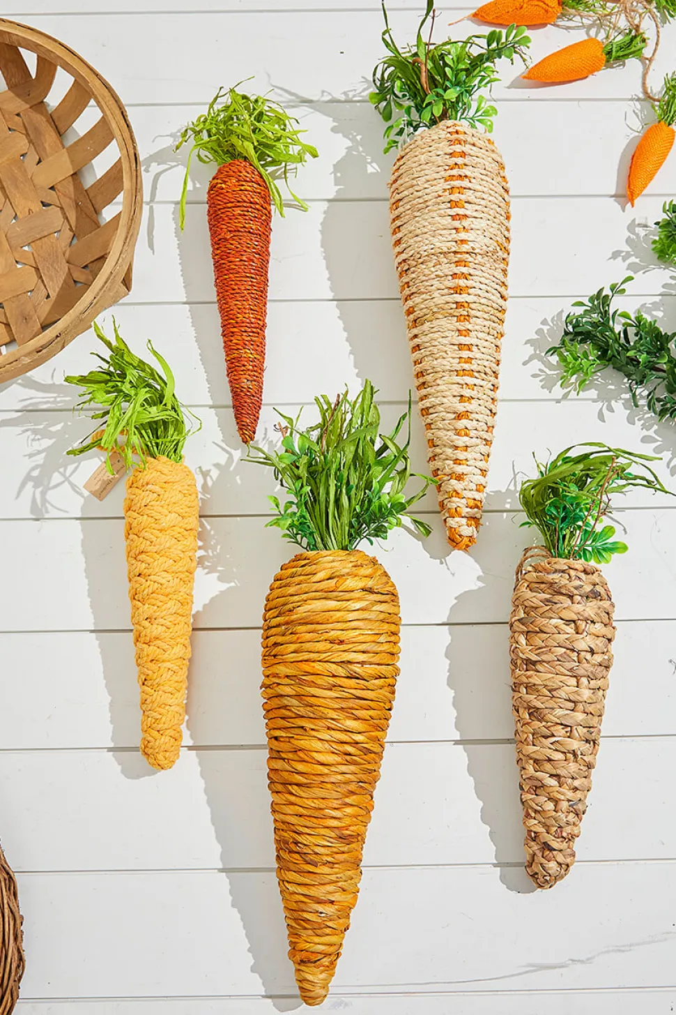 18" Light Orange Carrot Ornament
