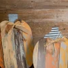 MDF Table Pumpkins - Set Of 2