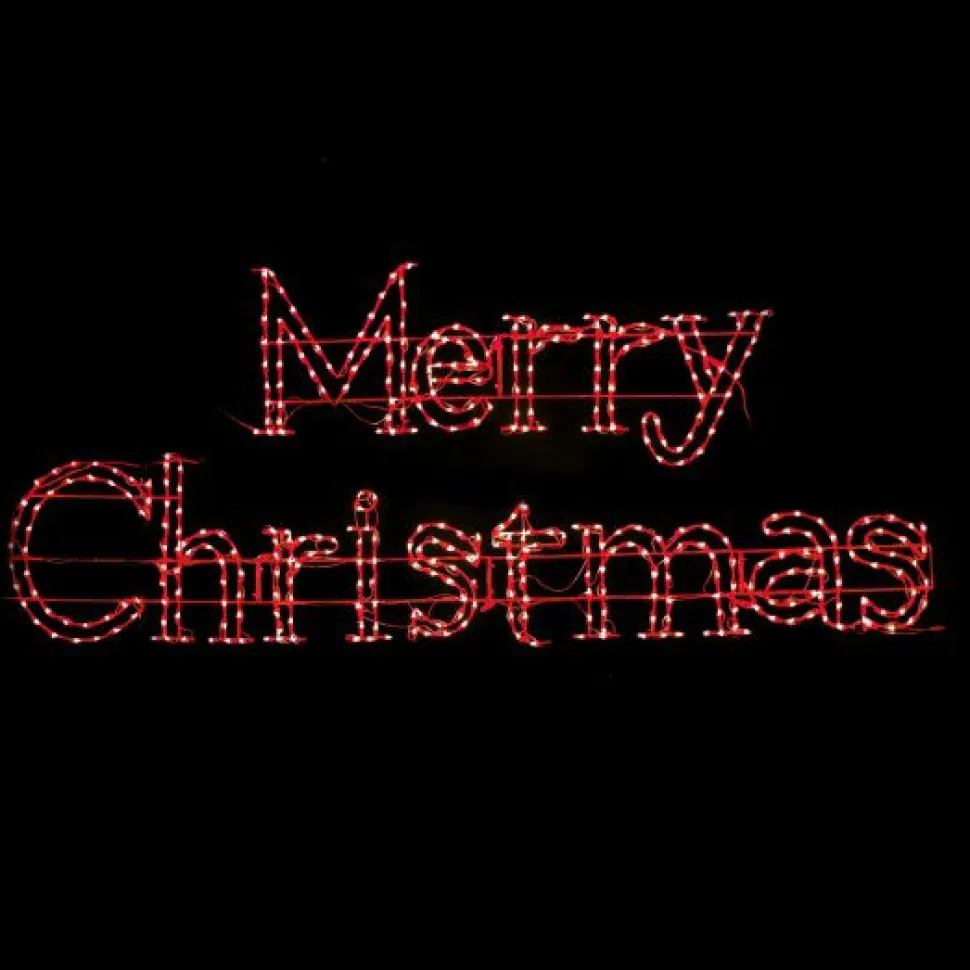 24" Merry Christmas RGBWW, 18'
