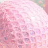 6" Mesh Ball Ornament - Pink