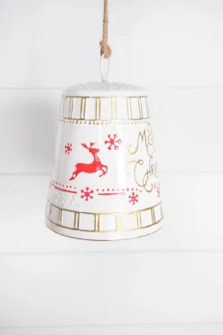 10” Metal Christmas Bell