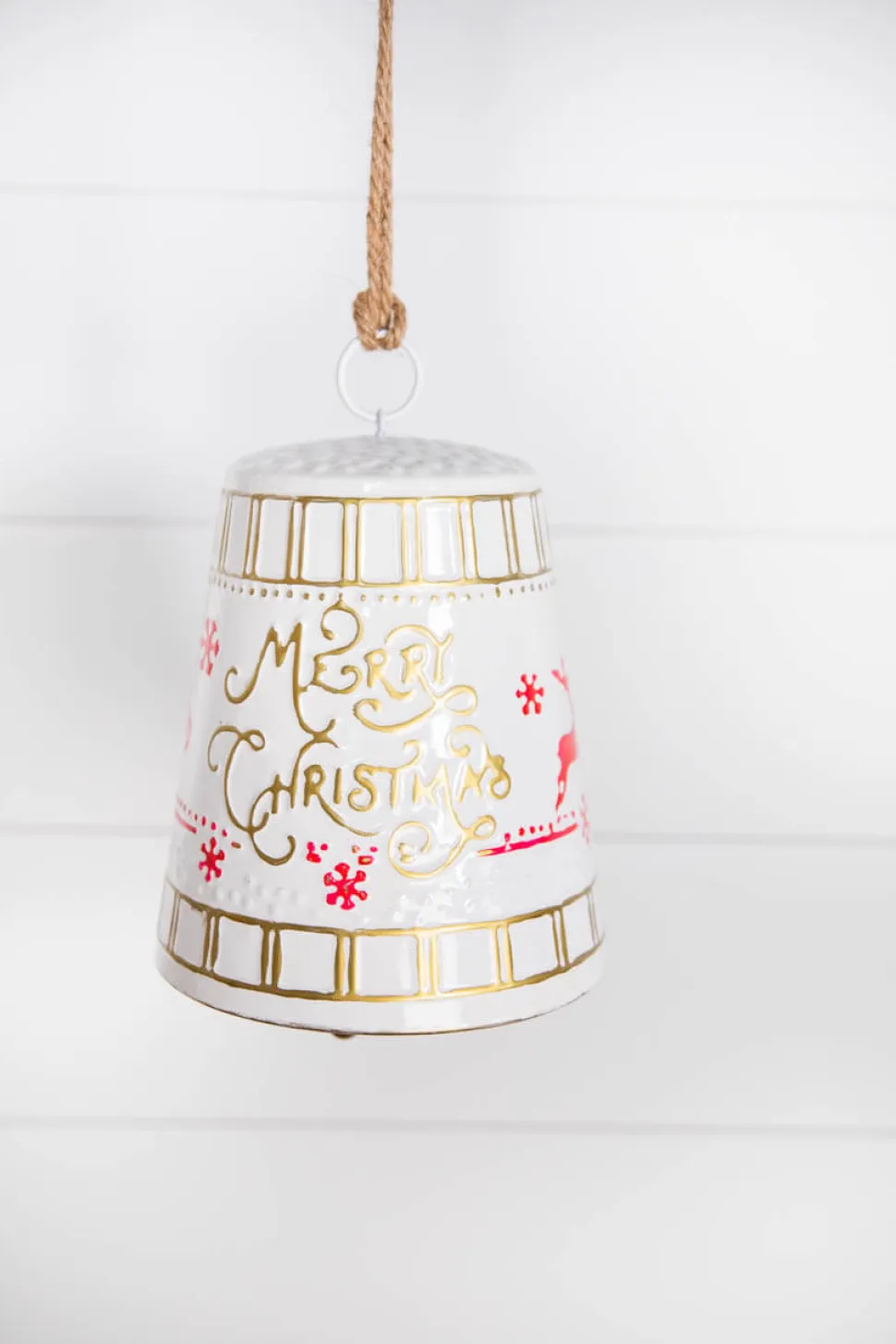10” Metal Christmas Bell