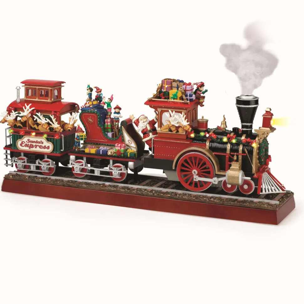 16" Mr. Christmas Animated Santa's Express Train